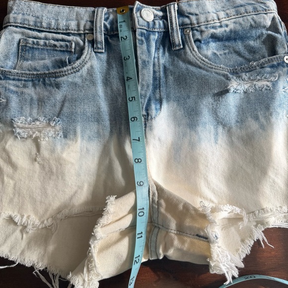 Blank NYC The Barrow Distressed Vintage High-Rise Jean Shorts - Picture 6 of 9